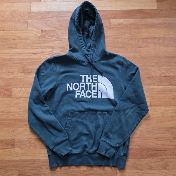 The North Face Other - The North Face Hoodie Mens Size Small Green With White Print Comfort Basic